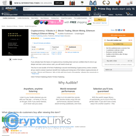Cryptocurrency: 4 Books in 1: Bitcoin Trading, Bitcoin Mining, Ethereum Trading & Etherum Mining