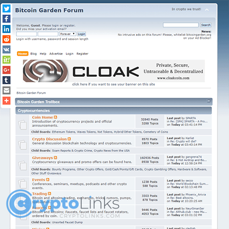 Bitcoingarden Forum