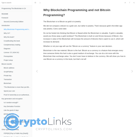 Why Blockchain Programming and not Bitcoin Programming?