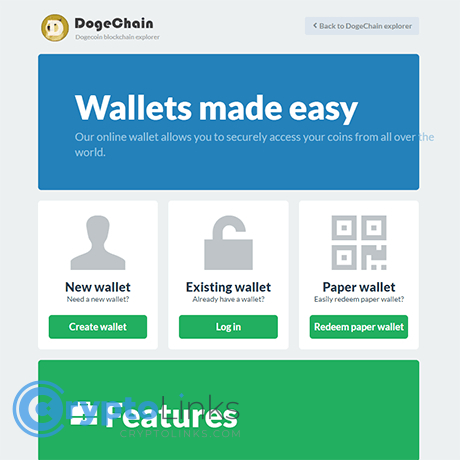 Dogechain Online Doge Wallet
