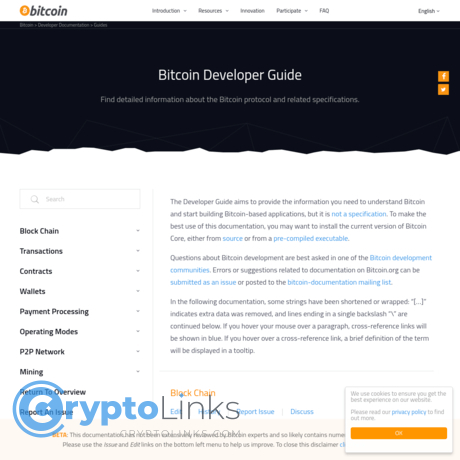 Bitcoin Developer Guide