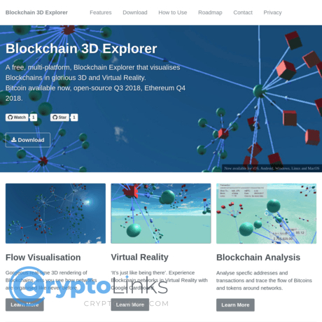 Blockchain 3D Explorer