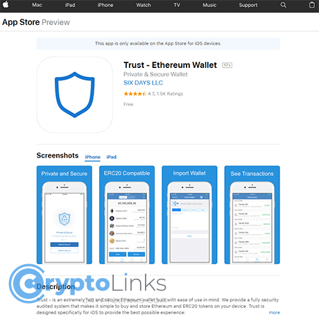Trust – Ethereum Wallet